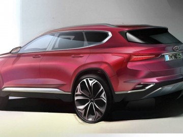 Nowy Hyundai Santa Fe na szkicach